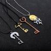Collier avec pendentif empreinte digitale Nisekoi avec design de personnage de dessin animé pour les fans d'anime