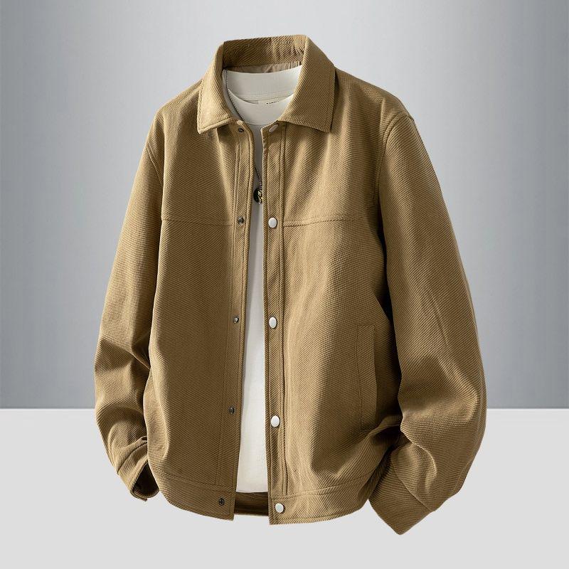 Men's Retro Lapel Jacket: Versatile and Casual Winter Trend