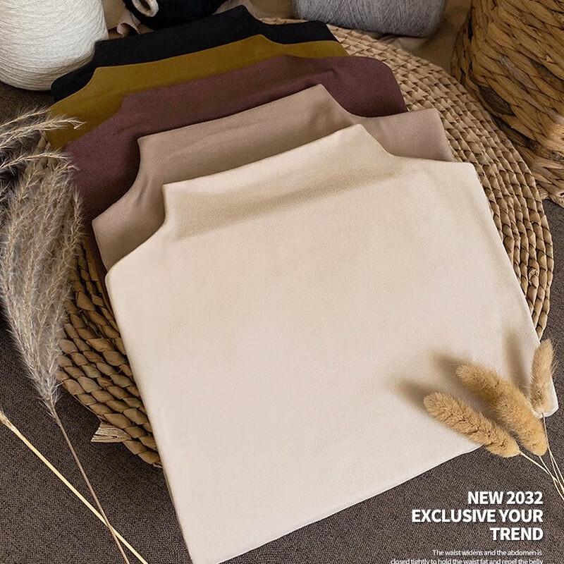 Langsari Women's Slim Fit Turtleneck Base Layer Top