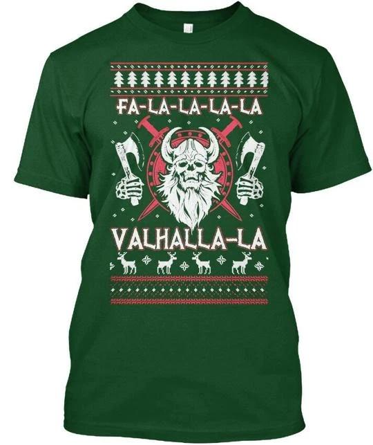 Power Of Odin Fa-la-la-al-la Valhalla-la T shirt Made in the USA Size S to 5XL M