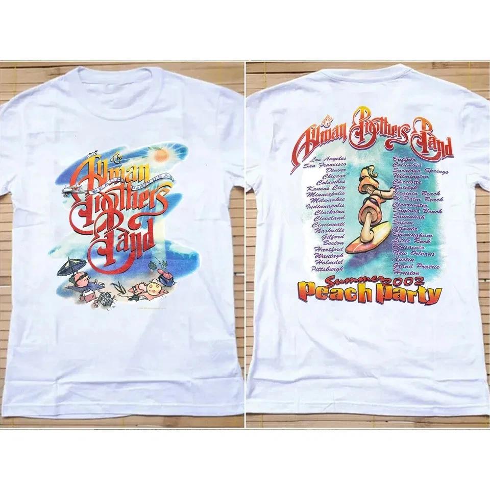 Vintage The Allman Brothers Band Original 2002 Concert Tour T-Shirt L