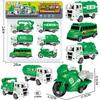 Large Collection Hanging Board Toy One Board Children'S Inertia Set Simulation Excavator Hoist Fire Truck