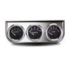 52mm Car Triple Gauge Voltmeter Water Temp Gauge (Celsius)  Oil Pressure Gauge(Bar) 3 in 1 Car Modification Gauge With Sensor