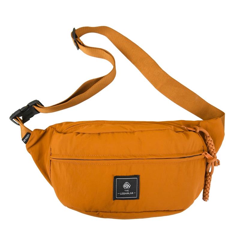 Damen Trendige Sport-Brusttasche - Japanische Lässige Umhänge- & Hüfttasche für Telefon - Stilvoller Kleiner Rucksack