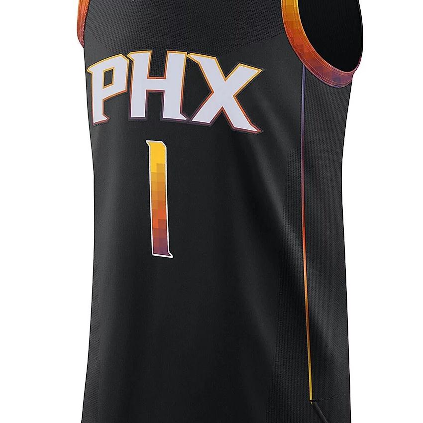 Męska koszulka Swingman Air Jordan Dri-FIT x NBA Phoenix Suns Edycja Statement 'Devin Booker' DQ0156-010