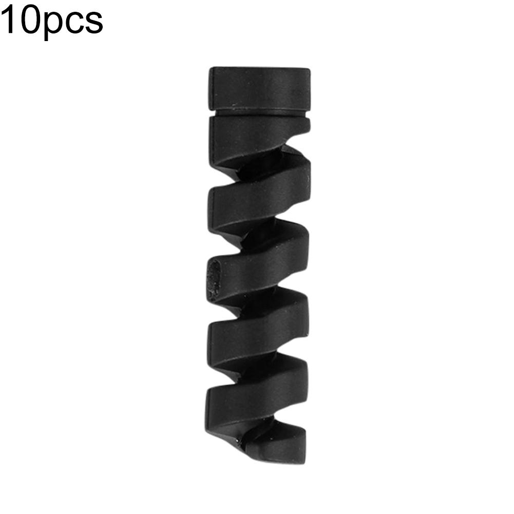 

10 шт., защитная крышка для зарядного кабеля, защитный чехол для линии передачи данных, защитный рукав, наушники для зарядки через USB серый