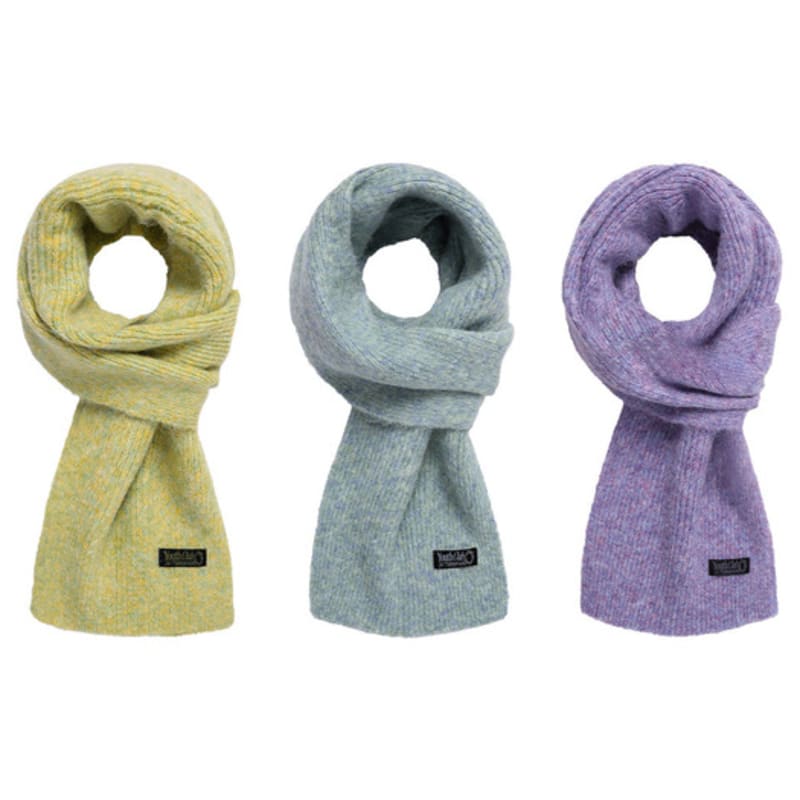 ODD STUDIO Youth Club Color Mix Knit Muffler - 3COLOR