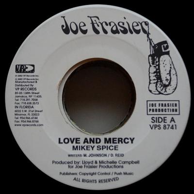 7-Zoll-Schallplatte MIKEY SPICE Love And Mercy VPS8741 Joe Frasier 2002 US Reggae Ska Dub Gebraucht