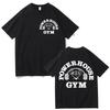 Powerhouse Gym Graphic T Shirts Mens Womens Fashion Casual Sport Short Sleeve Tshirt High Quality Cotton Oversized Tshirts