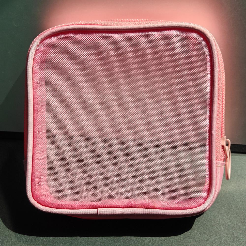Breathable Mesh Travel Makeup and Toiletry Bag