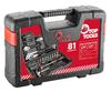 Tool set 1/4", 1/2" 81 pcs.