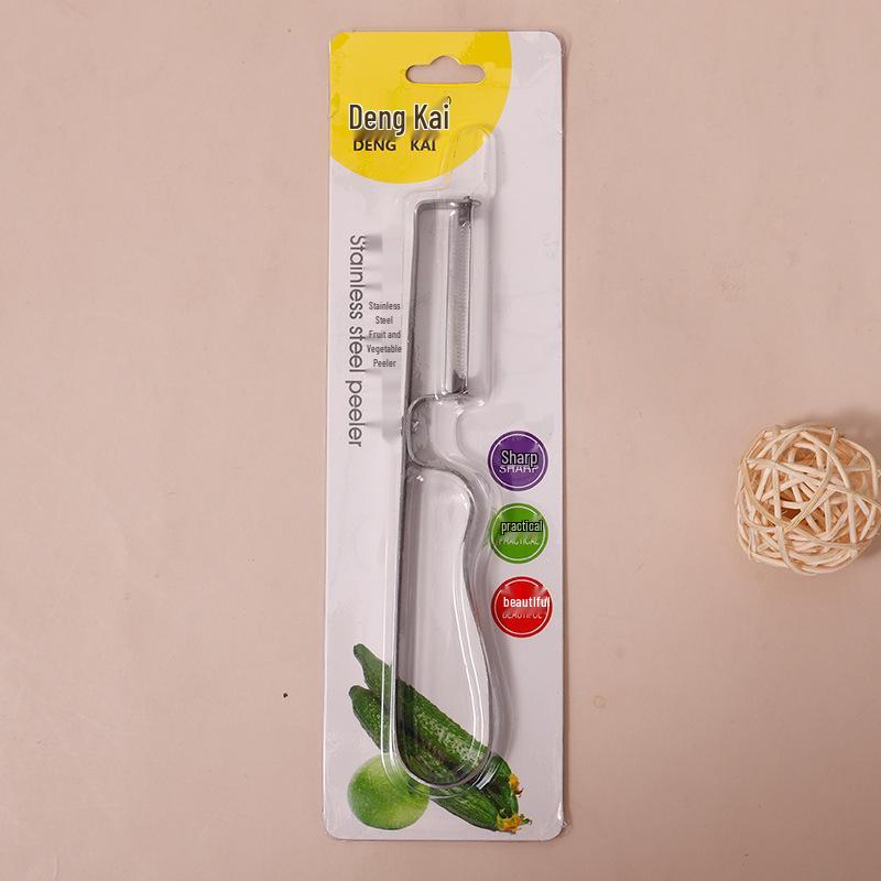 Multi-Use Stainless Steel Peeler & Grater for Apples and Potatoes Stainless Steel Color