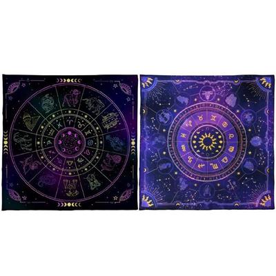 Tischdecke Astrologie Orakel Spielmatte Quadratische Form Pendel Altar Tischdecke