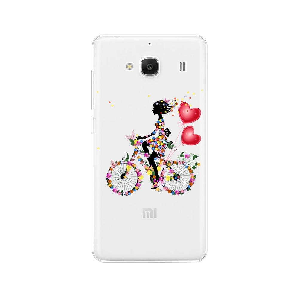 Case For Xiaomi Redmi 2 Redmi2 Cool Design Soft TPU Silicon Cover Case For Xiaomi Redmi Redmi 2 Redmi 2 Protective Back Cover