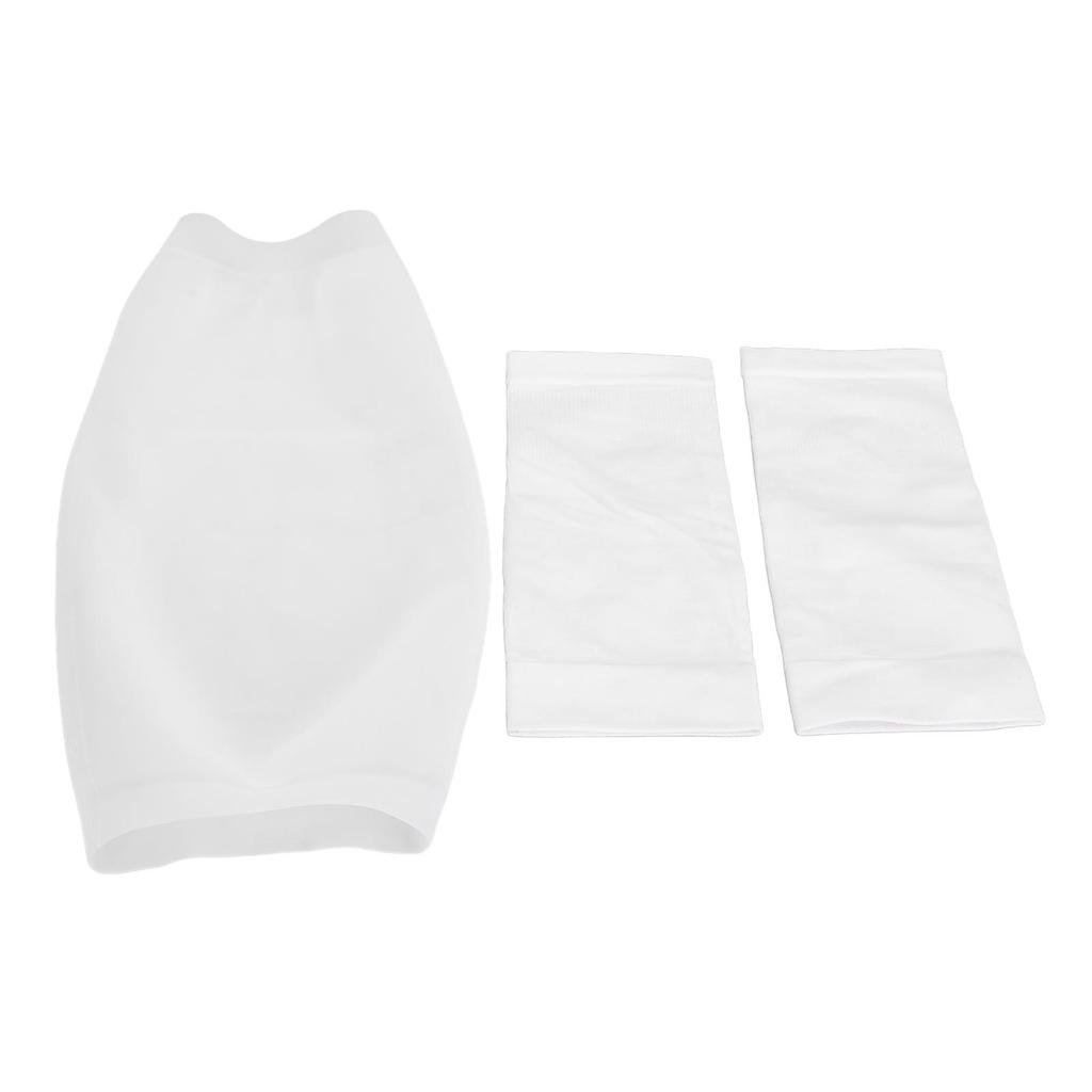 Upper Arm Cast Cover for Shower Waterproof Upper Arm Line Sleeve Protector Silicone Elbow Cast Cover M