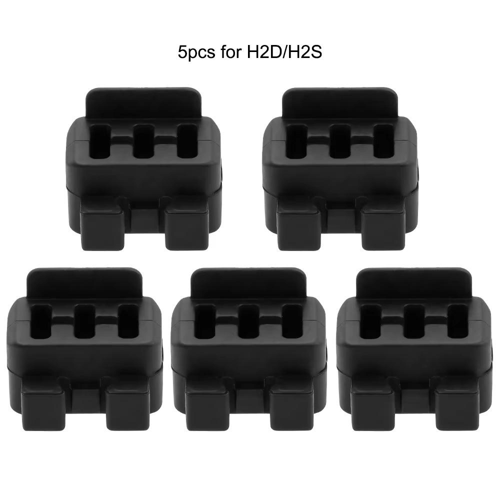Easy Installation Nozzle Wiper Heat-resistant Wear-resistant Silicone Brush High Quality Hotend Wiper for Bambu Lab H2D/H2C/P2S