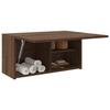 VidaXL Wall-mounted Bathroom Cabinet Brown Oak 60x25x30 Cm Engineered Wood 860064