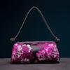 Retro Embroidery Satin Silk Handbags Flower Storage Bags Silk Embroidered Women Bag  Matching Bride Women Handbag