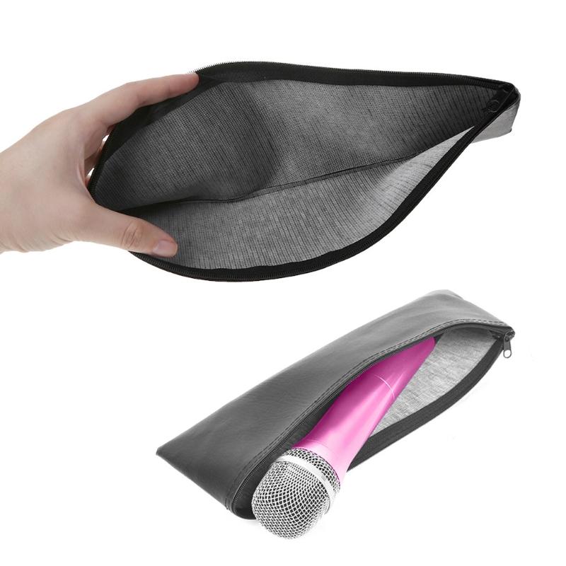Handbag Carying for Case Bag with Handle for  Wireless Handheld Microphone Traveling Holder Accessories