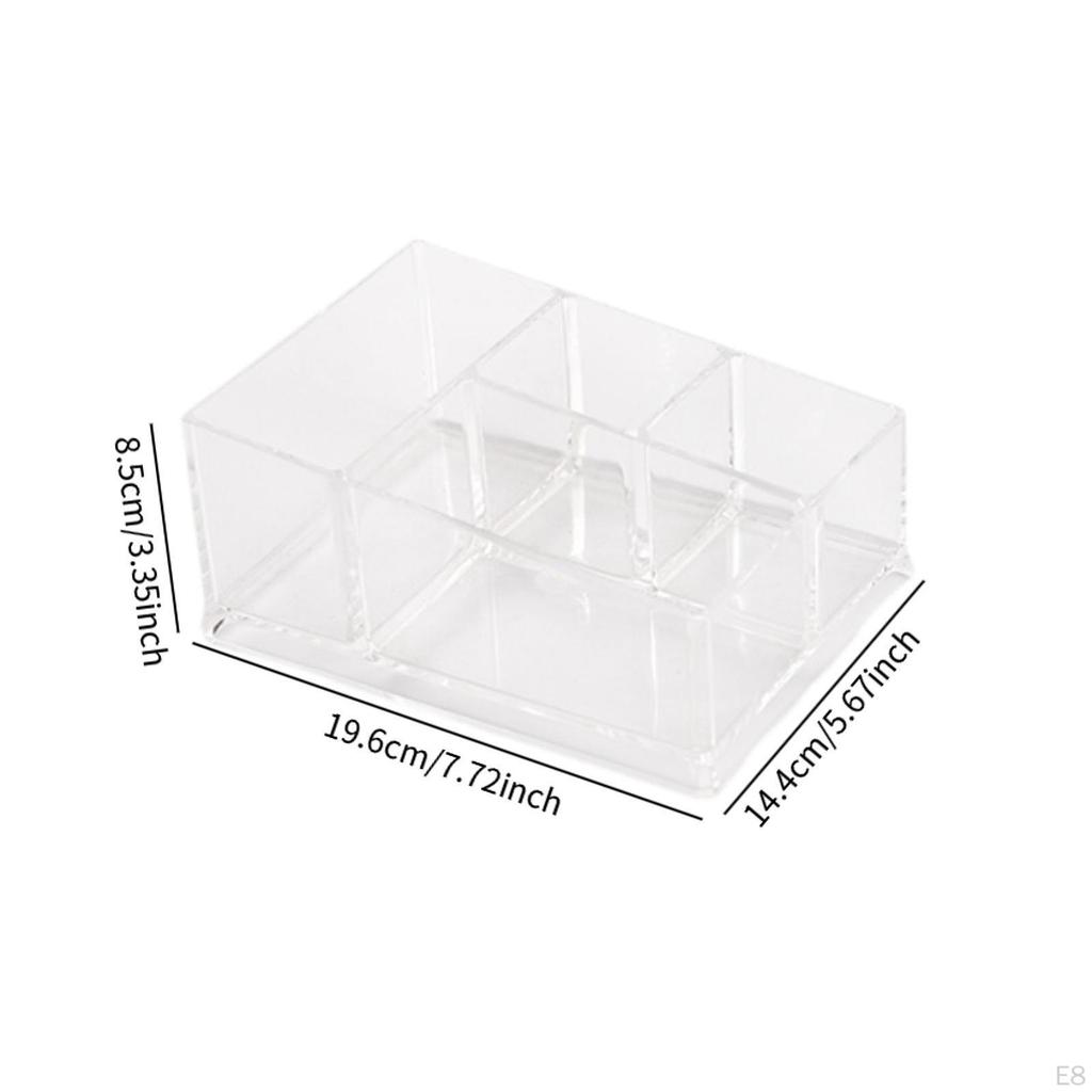 Acryl Zuckerpäckchenhalter Visitenkarten Krimskrams Sachets Teebeutel Schüssel Aufbewahrungsbehälter