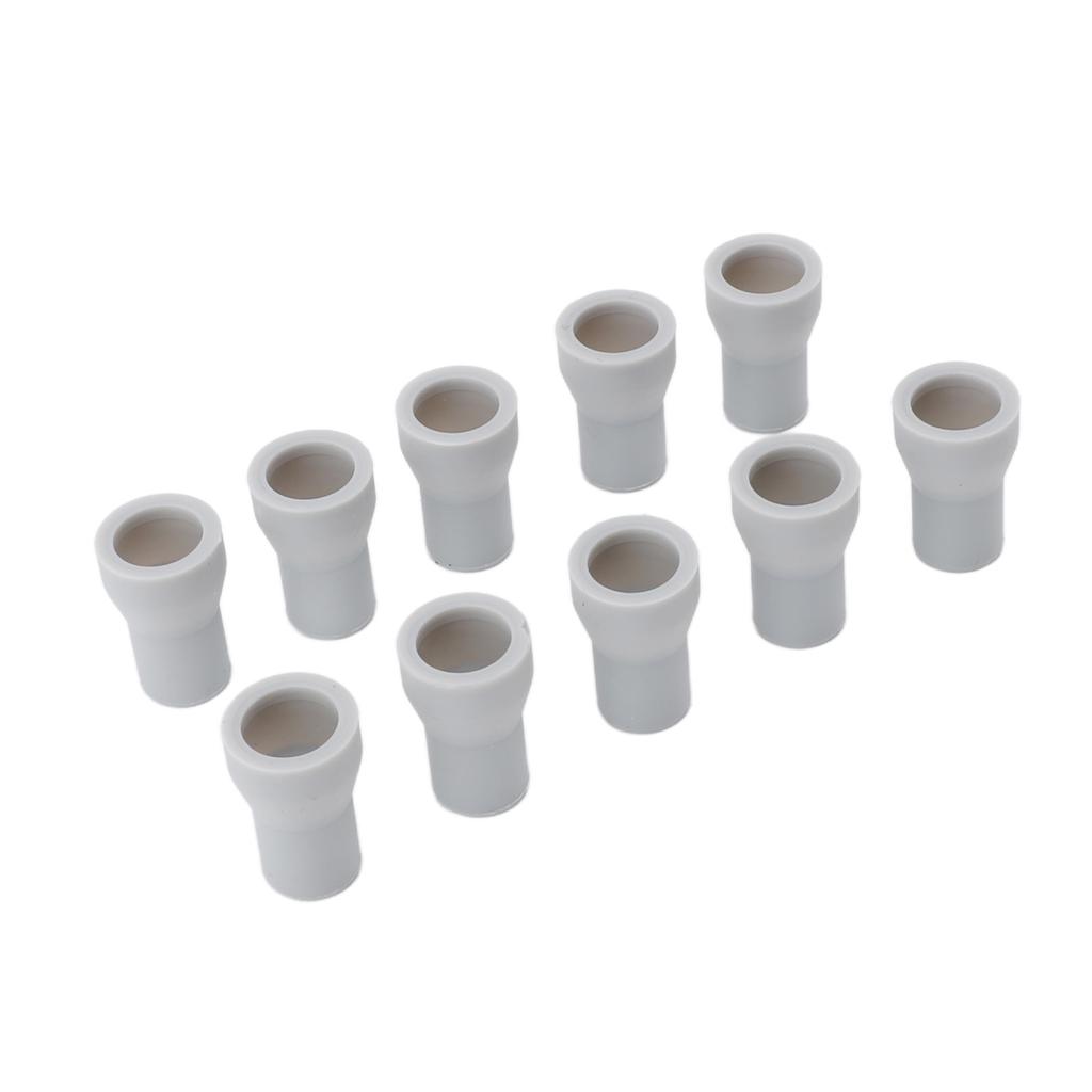 10pcs HYG TM46 S Saliva Ejector Suction Adapter Tips Silicone Strong Suction Tips Replacement