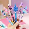 Anime KPop Retractable Gel Pen Cute Patch Click Pen Creative Student Stationery Office Writing Supplies Gift for Kids Fans 0.5mm