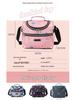 Oxford Cloth Insulated Lunch Bag - Large Capacity, Waterproof, Crossbody Bento Bag