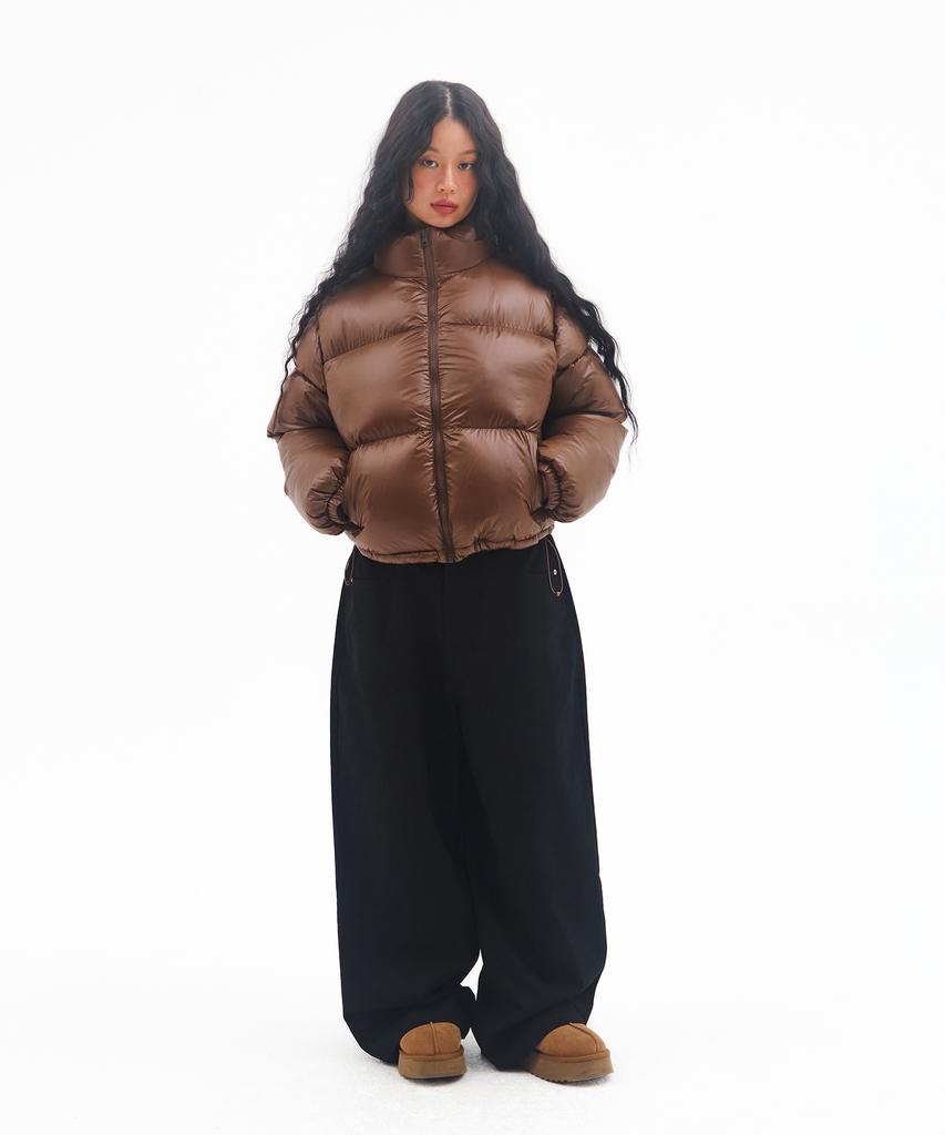 Ames-Worldwide Ames Crop Puffer Padding Brown
