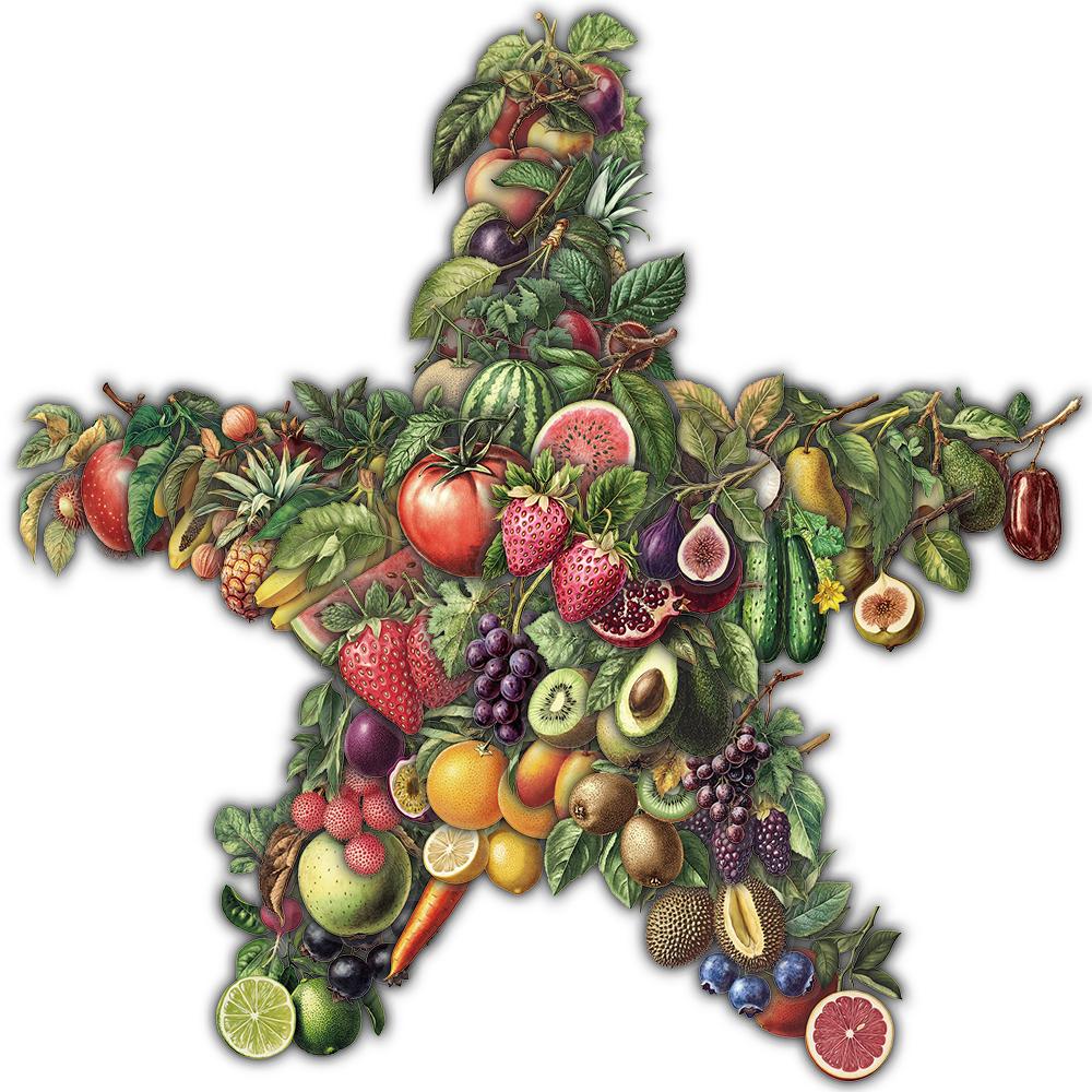 50PCS Vintage Fruit Sticker Graffiti Suitcase Decorative Chambre Nostalgia Motorcycles Phone Laptop Motorcycles Bicycle Stickers