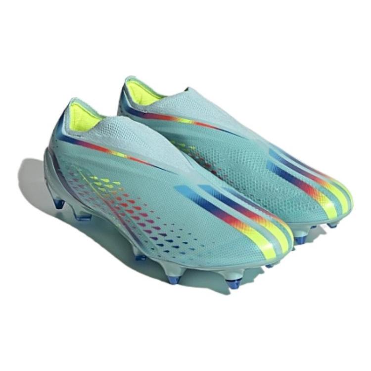 Adidas X Speedportal+ Sg 'Al Rihla Pack - Clear Aqua' GW8420