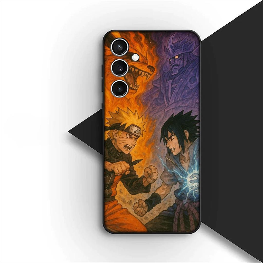 for Apple iPhone 16 14 15 Plus 11 Pro Max 16E ProMax + 16Plus 15+ 14+ Phone Cover Soft Case Kakashi Narutos Itachi Uchiha Sasuke