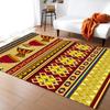 African Tambourine Geometric Lines Carpets for Living Room Anti-slip Carpet for Bedroom and Kitchen Floor Mats Home Decor Rug