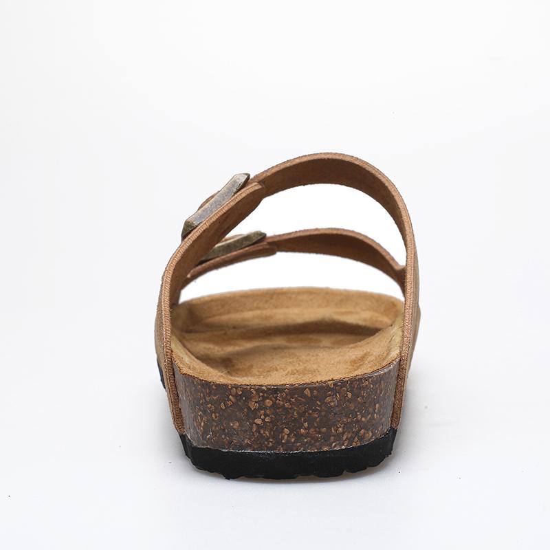 New Fashion Men's Cork Sandals Classic Cork Slippers Male Summer Beach Sandals