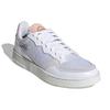 Adidas Originals Super Court Non-Slip Low-Top Sneakers Unisex Sneakers White Gray Pink EF5873