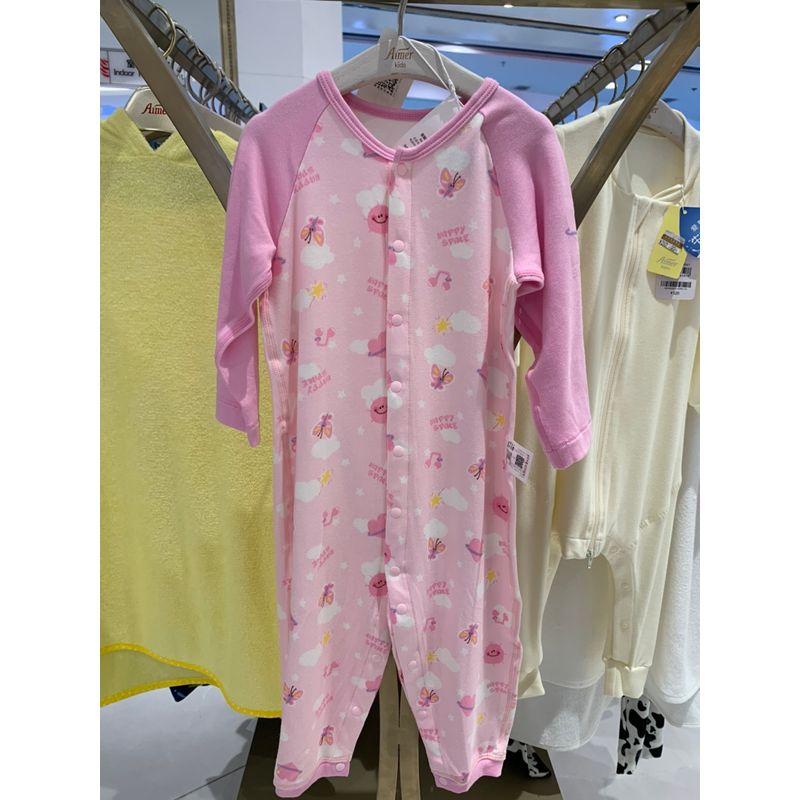 

Ab1753691 Aimer Baby Happy Planet Baby Girl Long Sleeve Milk Silk Romper International Version with Tag Light Pink Tag with Cut Corners 59