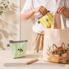 Portable Portable Cosmetic Bag Cartoon Small Animal Zipper Storage Bag Data Cable Headset Piecemeal Object Storage Bag