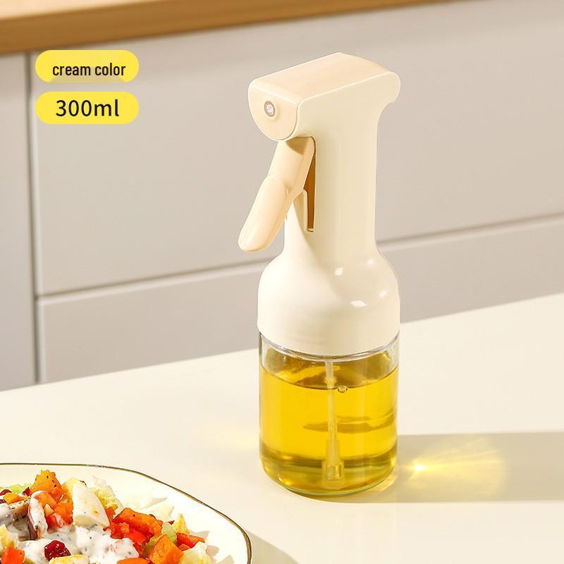 User-Friendly Oil Control Atomizing Sprayer for Air Fryer - Kitchen Edible Oil Spray Bottle кремовый