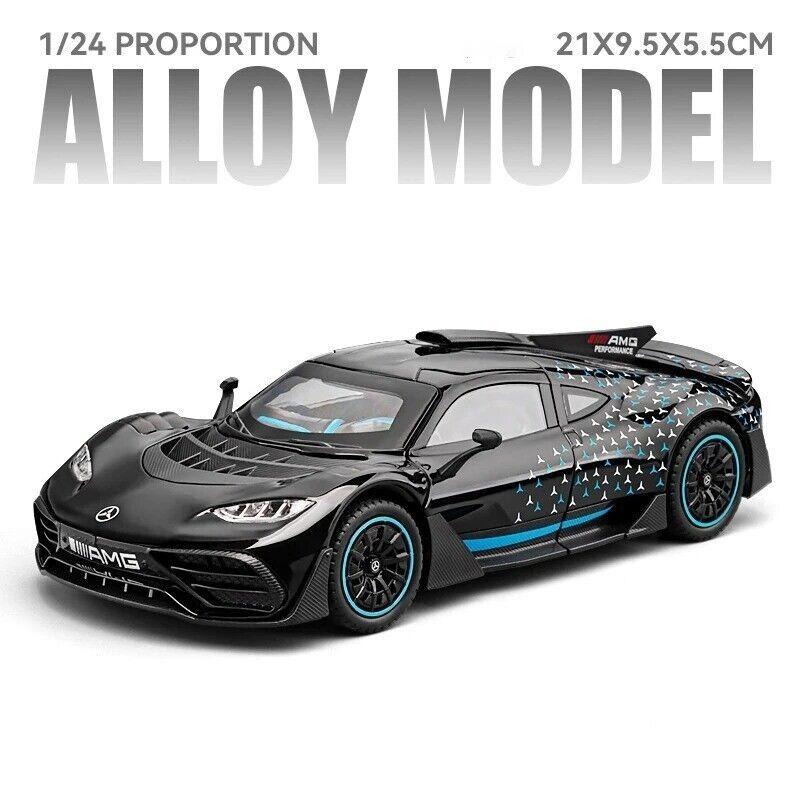 1/24 Mercedes Benz AMG ONE Diecast Model Car Toy Sound & Light Collectible Gift