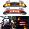 Motorcycle Red LED Brake Tail Light Rear Fender Edge Taillight For Harley Sportster XL883N 1200N XL1200V XL1200X
