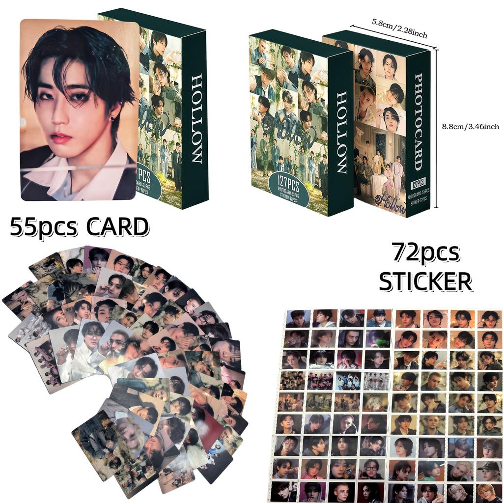 Fans Sammeln Fotokarten Foto Karten Set Lomo Merch Fotokarten Sticker Weihnachtsgeschenk Sammelt Stray Kids PCS STAY 127 55 72 Kinderfreundlich Unterhaltsam