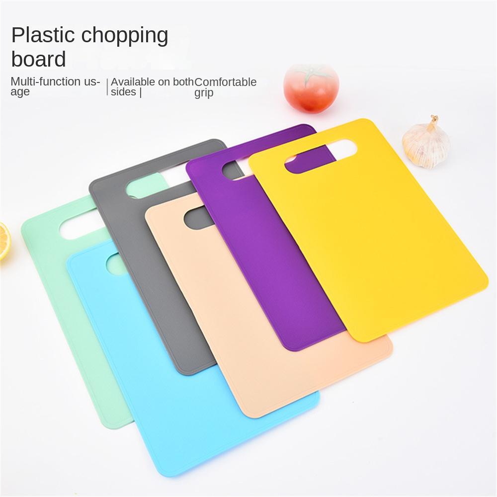 1pc Durable PP Cutting Board Non-slip Vegetable Fruit Chopping Board for Home Kitchen Camping Kitchen,Dining & Bar TB Sale