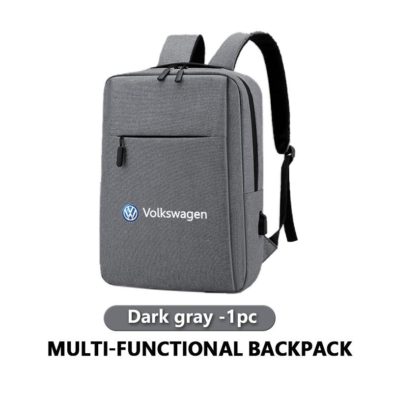 For Volkswagen VW Travel Business Laptop Shoulder Bag School Student Backpack Passat Golf 4 5 6 Tiguan Polo Scirocco Jetta CCFX3