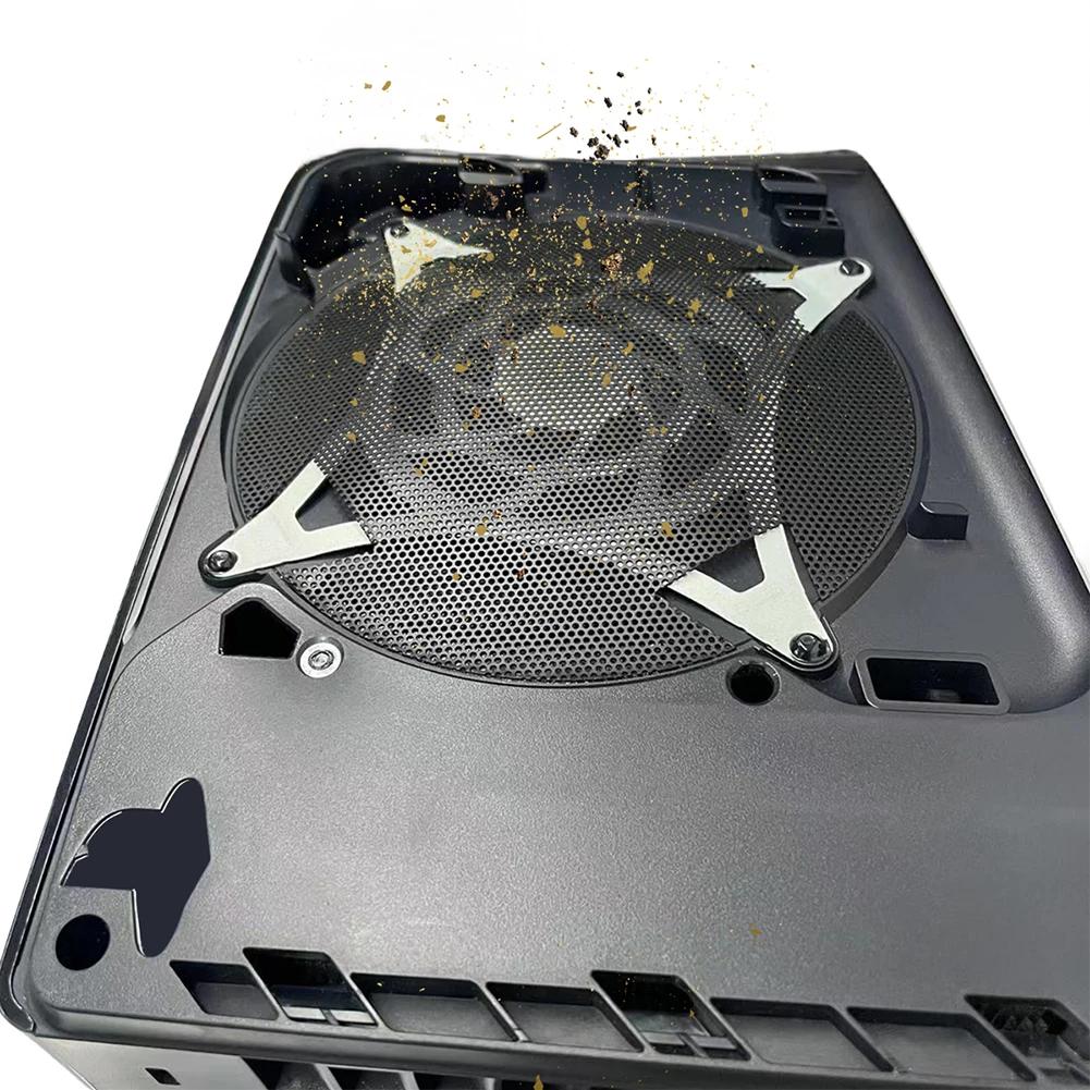 2/4PCS Console Cover for PS5 Slim Fan Dust Filter Ventilation Game Cooling Fan PVC Dust Filter Cover for PlayStation 5 Slim