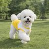 Lightweight Pet Mesh Vest Two-Tone Design Dog T-Shirt Fashion Summer Dog Clothing  Casual Outfit
