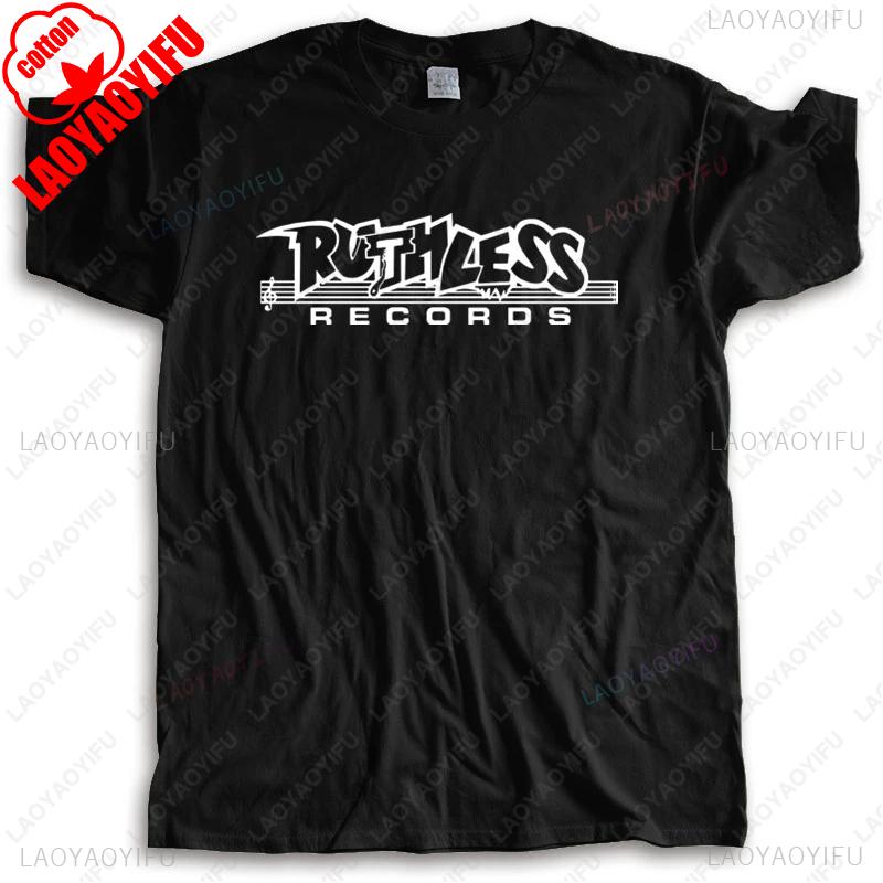 Tshirt Men Summer Top Tees RUTHLESS RECORDS T SHIRT NWA COMPTON Summer Fashion Classic Simple Style Printed Tshirt Tops