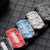 Magnetic Push Slider Pushing Card Plate Mini Fidget Stress Relief Toy Edc Metal Haptic Coin Antistresse Relieve Anti-Stress Lure