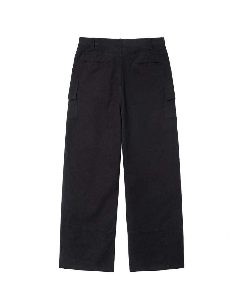 Misekiseoulmaen Big Flap Pocket Pants Black