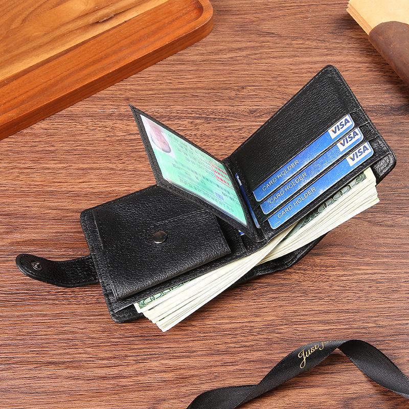 Men's PU Leather Multifunctional Wallet & Coin Purse