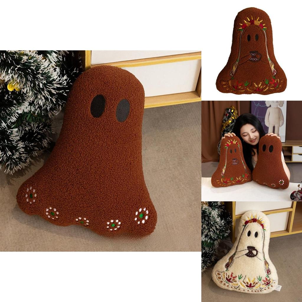 Halloween Ghost Pillow Plush Decor For Kids Gift And Party Activities