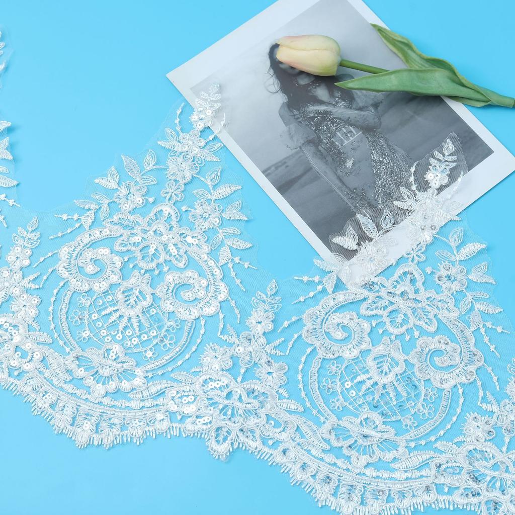 Car Bone Lace Lace, Dress Children'S Clothing, Wedding Dress Veil Skirt Clothing Decoration Accessories 27Cm